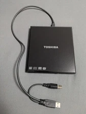 Toshiba PA3761U-1DV2 Portable/Slim USB SuperMulti DVD-Writer TESTED