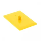 1x Lego Train Swivel Plate 6x4 Yellow with 5mm Pin Railway 60052 7939 18626 4025