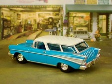Restomod 1957 Chevrolet Nomad 5.7l V8 Sport Wagon 164 Scale Limited Edition B Restomod 1957 Chevrolet Nomad 5.7l V8 Sport Wagon 164 Scale Limited Edition B