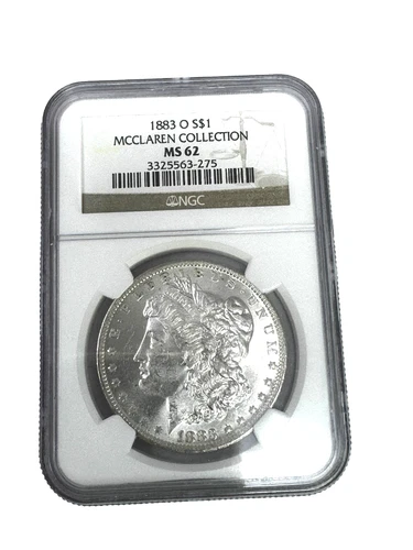1883-O Morgan Dollar - NGC MS62 McClaren Collection Silver US Coin