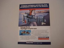 advertising Pubblicità 1982 MOTORE EVINRUDE 15