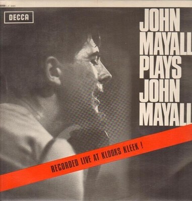 John Mayall John Mayall Plays John Mayall MONO NEAR MINT Decca Vinyl LP
