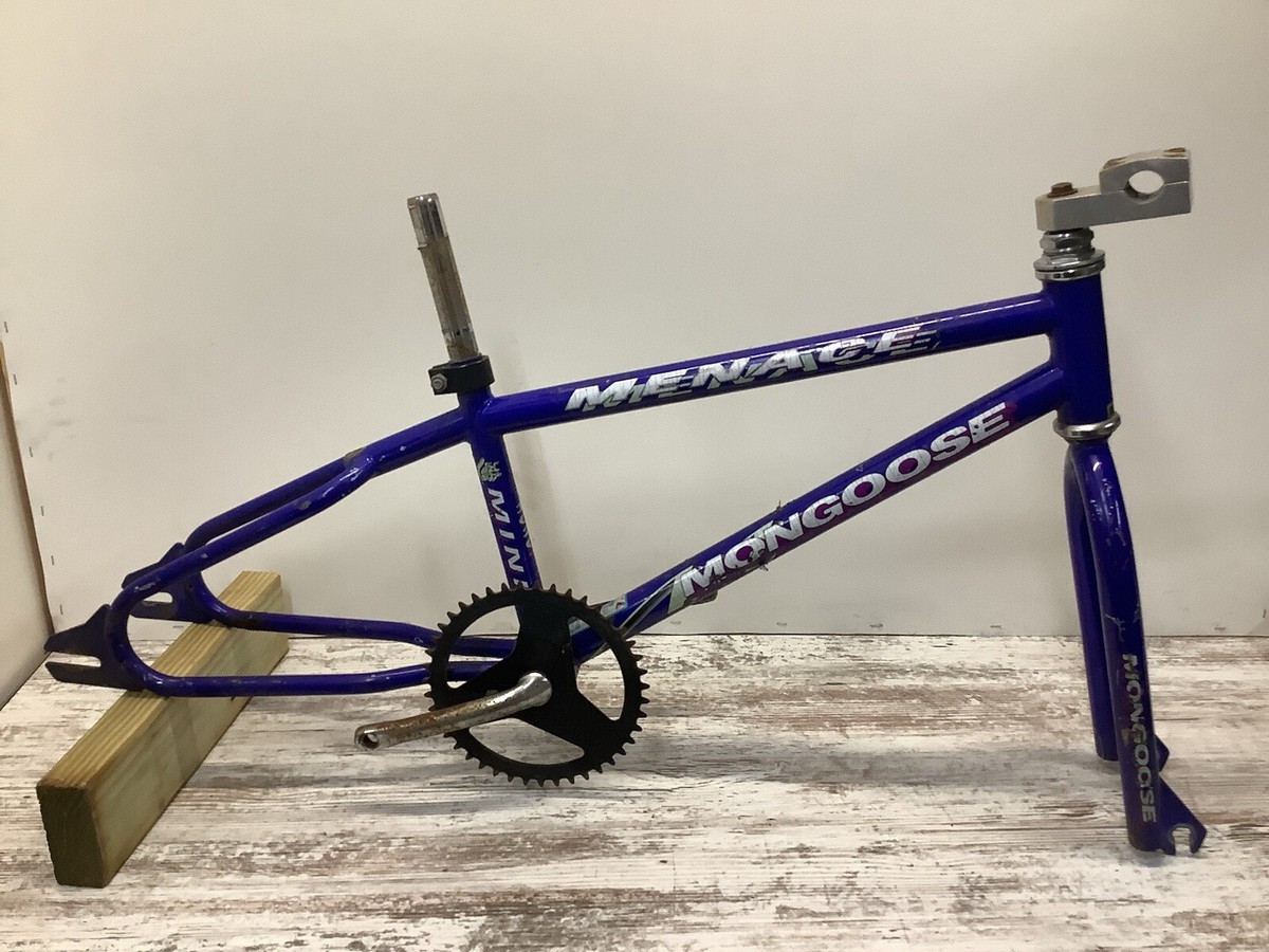 Mongoose Menace Mini Mid School Bmx Frame Fork Stem