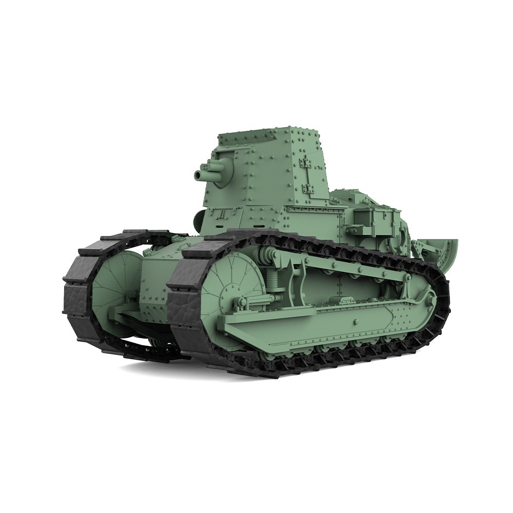 nice 様 1/35 Military Model Kit France Renault FT 75 BS Self