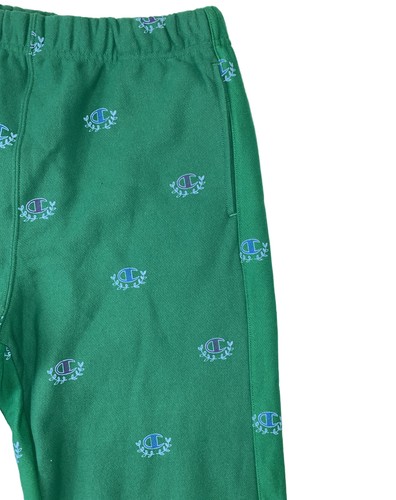 Champion Women’s 100% AUTHENTIC long sweat pants size medium Sketch Green Vine - Picture 3 of 5