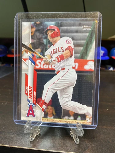 2020 Topps Series 1 Mike Trout Los Angeles Angels #1 Base Flagship