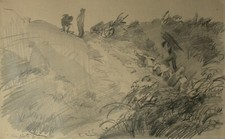 Giovanni Craglietto (1889 - 1975) Operaio - Matita 17.10.1925.