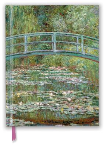 Claude Monet: Bridge over a Pond of Water Lilies (Blank Sketch Book)