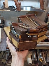 Handmade Wooden Artist's Painting Table Box Easel with Storage