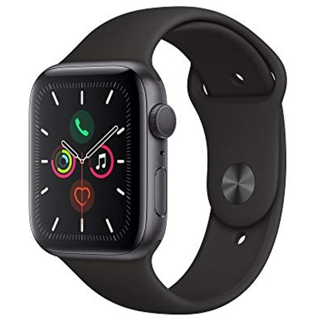 Apple Watch Series 5 Mwvf2ll/a GPS Only 44mm Space Gray Aluminum Black Sport for sale online | eBay