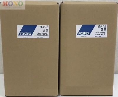 FOSTEX T500A MKIII Horn Super Tweeter Pair latest model