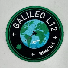 SpaceX Galileo L12 Falcon-9 Mission Authentic Employee PATCH