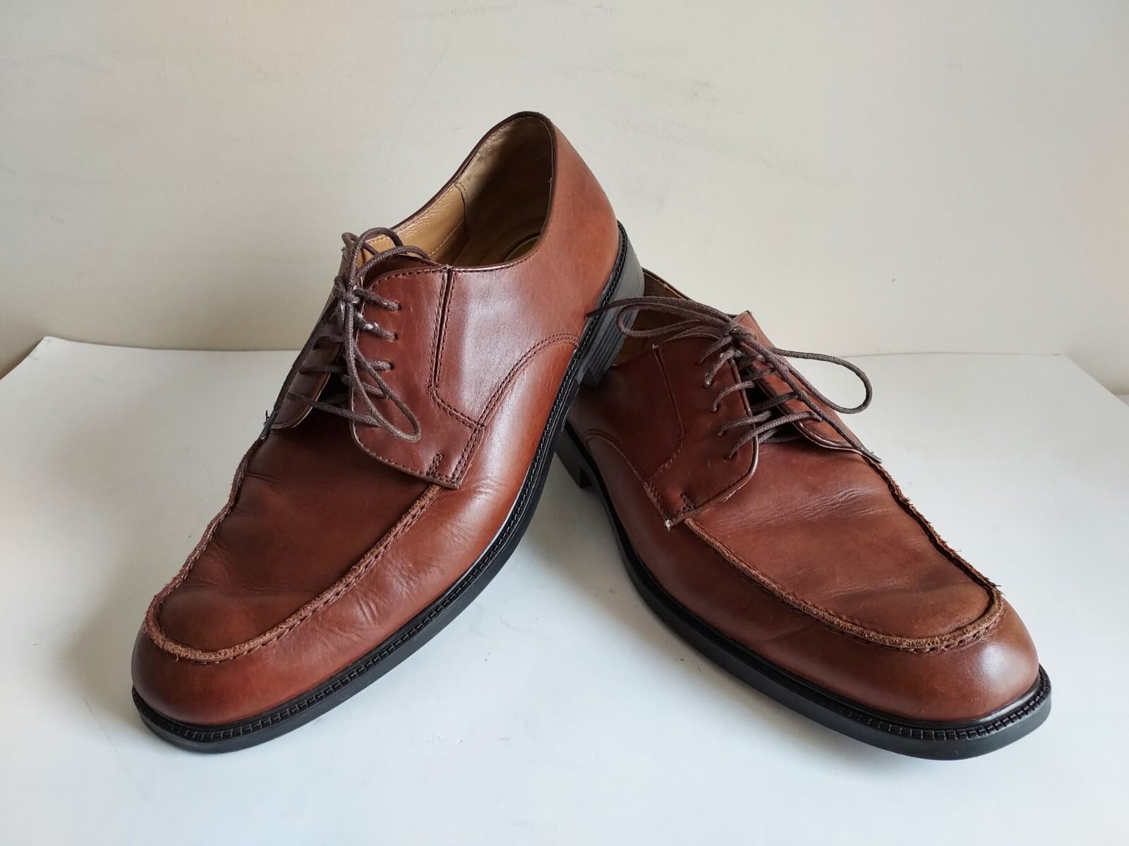 SAOLA Dockers Pro Style 090 4521 scarpa Oxford marrone elegante in pelle da uomo taglia 11 5 M