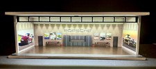 NEW Porsche Classic Theme FOR Hot Wheels 1:64 Model Diorama Garage LED Lighting