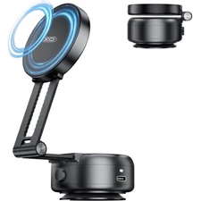 Vacuum Suction Magnetic Car Phone Holder, Electric Magnetic Car Phone Holder