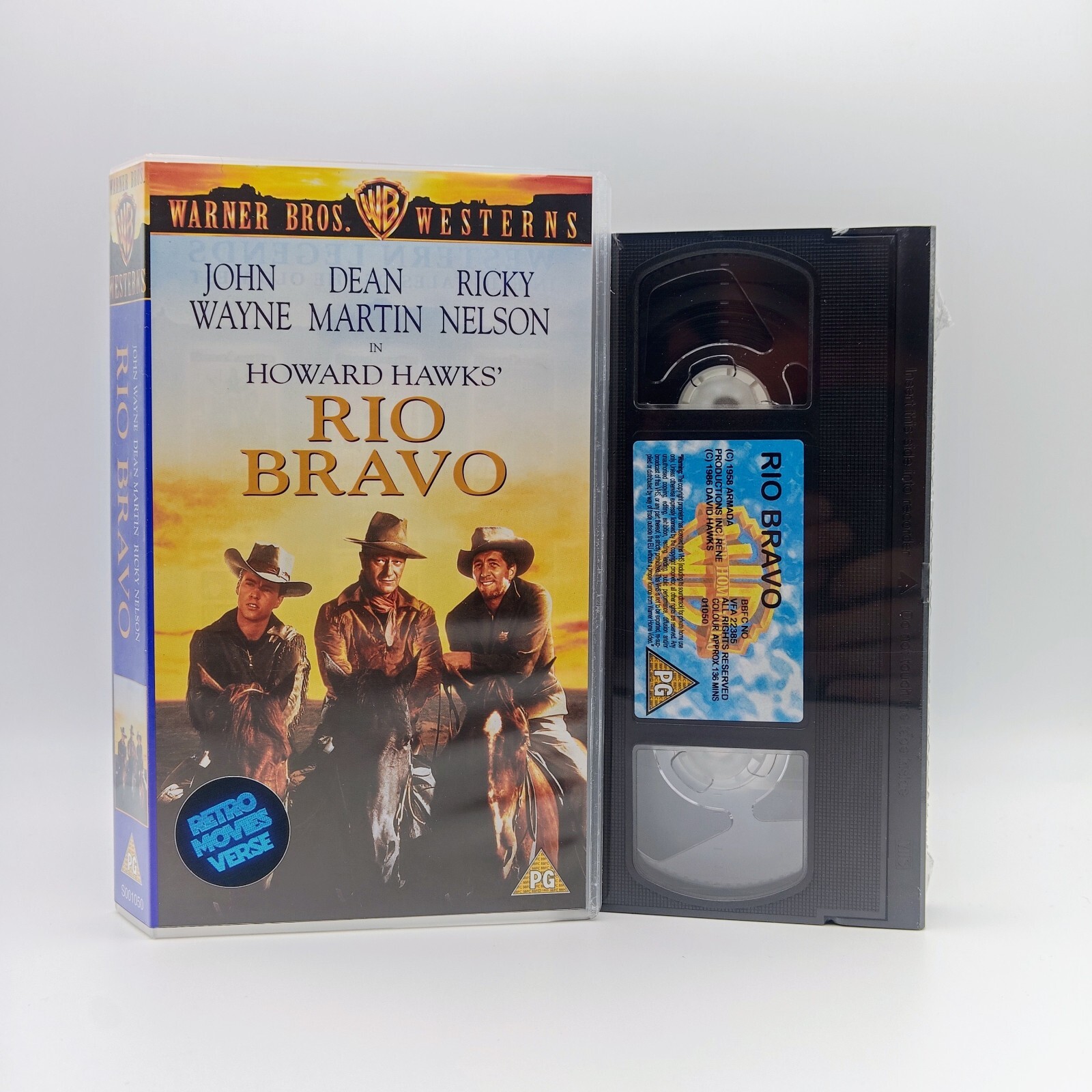 Rio Bravo VHS New and Sealed John Wayne Dean Martin Ricky Nelson Western (1959)