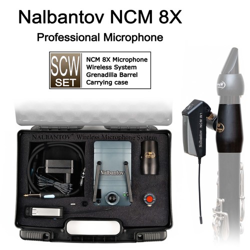 Clarinet Microphone Nalbantov NCM 8X Wireless set SCW for Selmer Paris Presence - 第 1/11 張圖片
