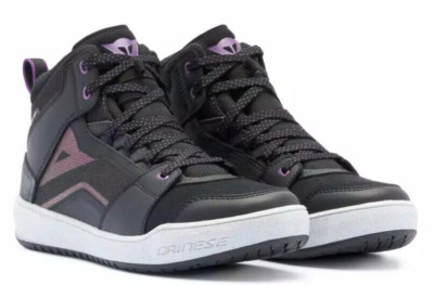 Dainese SUBURB WP Woman Motorcycle Shoes Black Purple Size 40