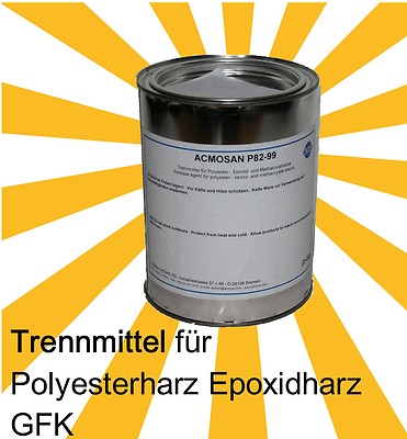 1 kg Trennmittel für GFK Laminieren Abformen Figurbau Formenbau Modellbau Wachs
