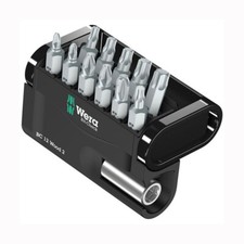 Wera Bit-Check 12 Wood 2 General Bit Set PZ,PH,TX 12pc 05057422001