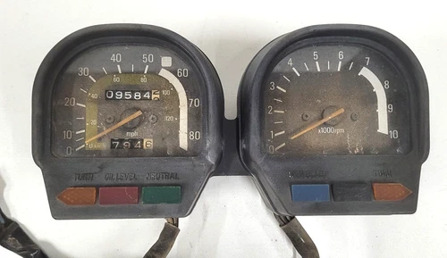 1983 Yamaha Midnight Virago XV750JM OEM Instrument Cluster