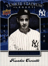 Frankie Crosetti New York Yankees 2008 Upper Deck Baseball Trading Card