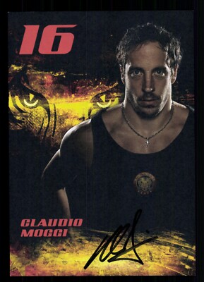 Claudia Moggi Autograph Card SCL Tigers Original Signed Ice Hockey # G 27823