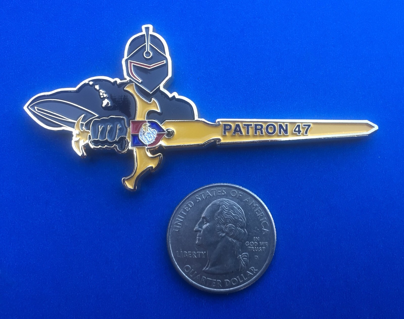 US NAVY CHALLENGE COIN - PATROL SQUADRON 47 (VP-47) CHIEF / CPO