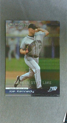 2004 Donruss Career Stat Line #190 Joe Kennedy Rays #'d 236/264