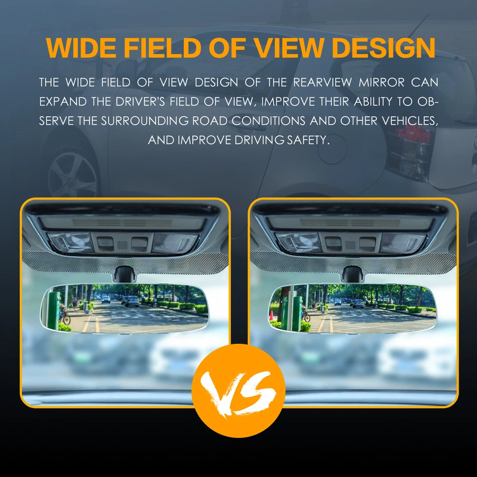 Rearview Mirror Interior for 2004-2006 Scion xA 2008-2015 xB 2008-2014 xD - Image 4 of 4