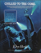 Lamb of God John Campbell 2007 Dean Markley bass guitar strings ad advertisement