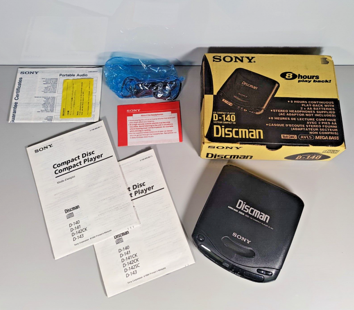 Sony Discman D-140 | eBay