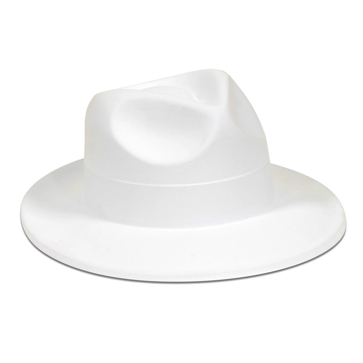 TEN WHITE VELOUR FEDORA PARTY HATS CASINOS EVENTS NEW YEAR S EVE