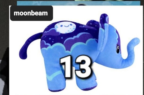 Pop Art Soft 4" Plush Elephant Mini Beanie Series 1 Choice of 22 FOR $9.95 EACH - Picture 15 of 24