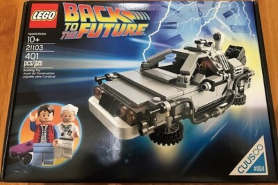LEGO Ideas 21103 Back to Future DeLorean Time Machine 673419202398