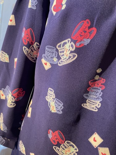 Dress Size 8 Alice In Wonderland Theme Purple Size 8 Collared Cute Cards - Picture 2 of 10
