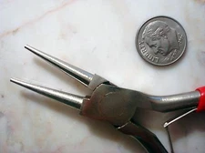 Mini Round Nose Jewelry Pliers Chrome plated fine tips beading jewelry T008