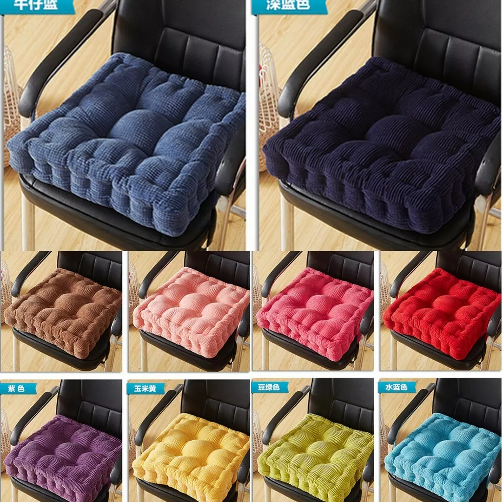 Cotton Chunky Booster Cushion Thick Seat Pads Chair Armchair Sofa Cushion  MAT