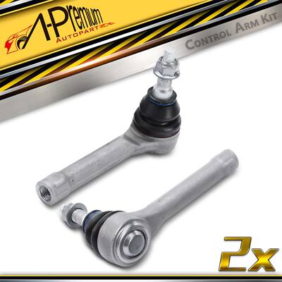 A-Premium 2x Outer Side Tie Rod End for Lincoln Aviator 2020-2022 V6 3.0L SUV