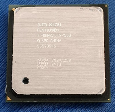 Intel PENTIUM 4  2,4GHz/512/533  SL6PC  2,4GHz  Prozessor  Socket 478 Sockel 478