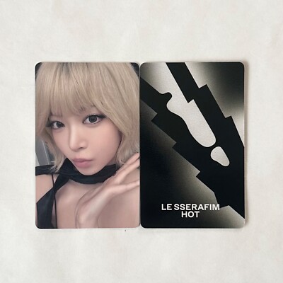 LE SSERAFIM] HOT / Weverse Shop Japan Lucky Draw Benefit Photocard