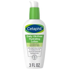 Cetaphil Daily Hydrating Lotion for Face, 3 fl oz (Pack of 1) | 24 Hr | Combinat
