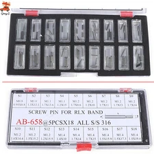 90 SCREW PIN FOR ROLEX DATEJUST SUBMARINER OYSTER JUBILEE BAND LINK ASSORTMENT