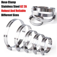 6mm~216mm Stainless Steel Hose Clamp A2 V2A Pipe Clamp Hose Clamp-various Sizes