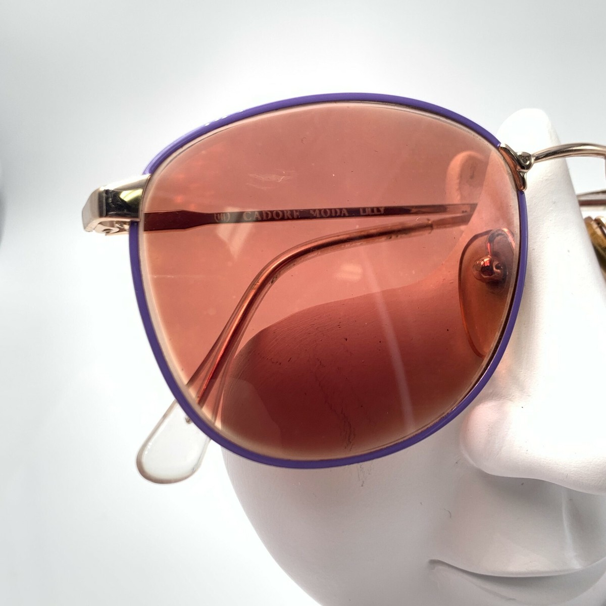 Vintage CADORE MODA Burgundy Sunglase Made in Italy Italian Vintage Sunglasses Burgundy - Etsy main image 4
