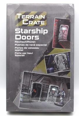 Terrain Crate MGSS305 Starship Doors (Scenery) Star Saga Mantic Games Miniatures