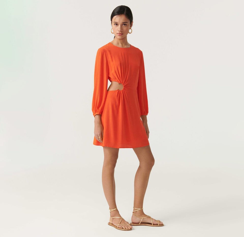Ba&Sh | Bonica Dress | Xs | Orange