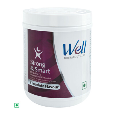 Well Strong Smart Protein Powder Chocolate Flavour Strong Immunity 200 gm F Ship