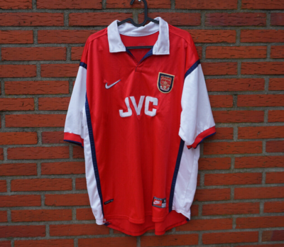 Arsenal Home Arsenal Retro Arsenal Kit 1998 Vintage FC ARSENAL
