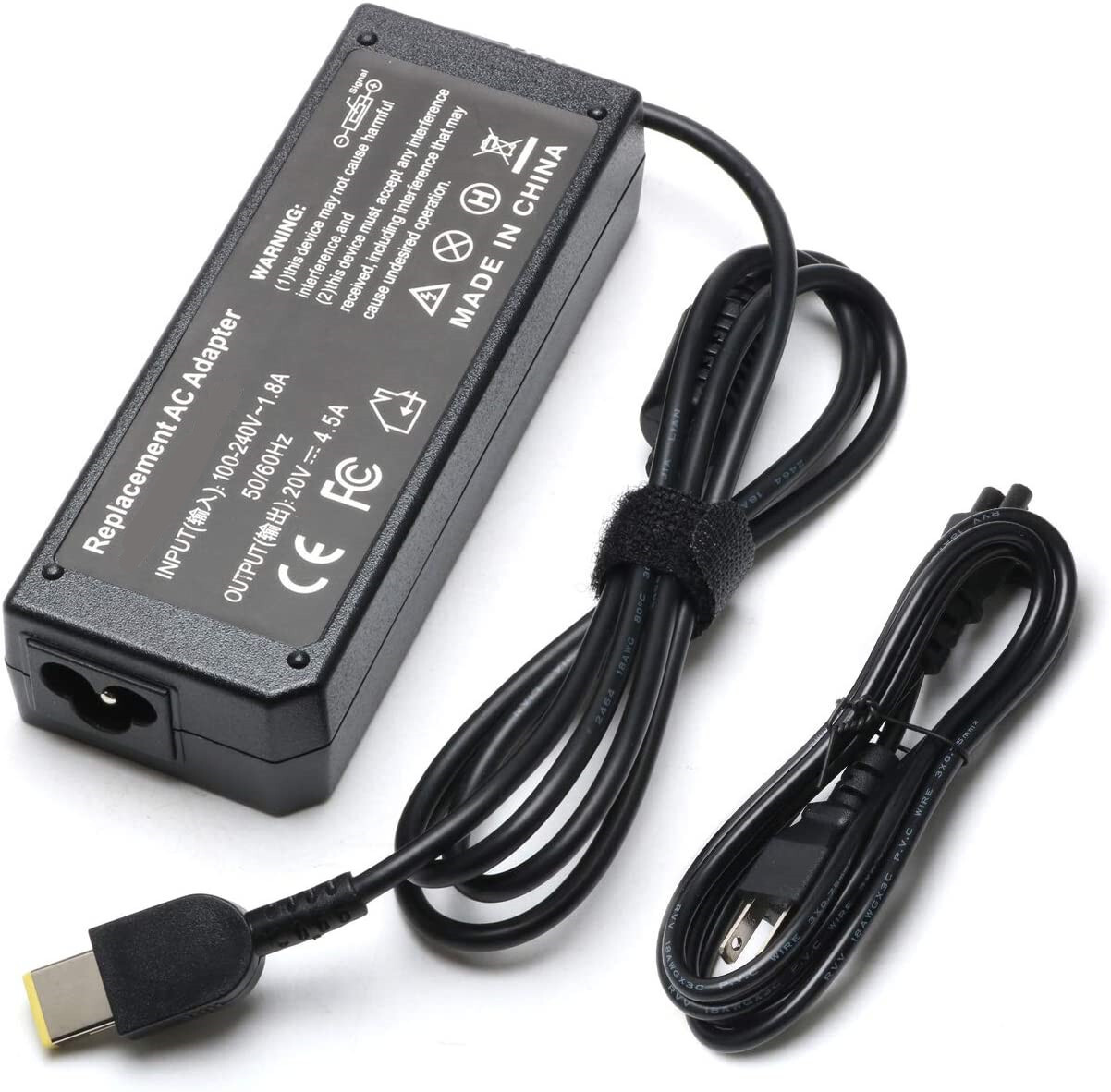 20V 4.5A Laptop Charger for Lenovo ThinkPad X1 Carbon T440 E